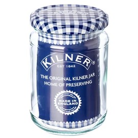 Kilner 25.389 Round Twist Top Jar, 370ml, Transparent 01618