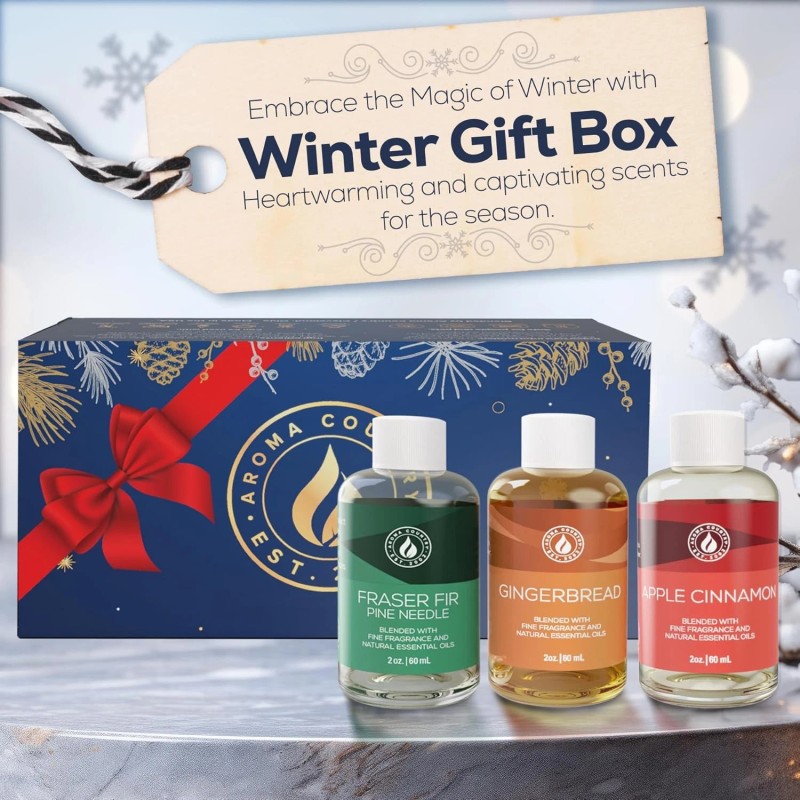 Aroma Country Winter Scent Gift Set – Essential Oils for