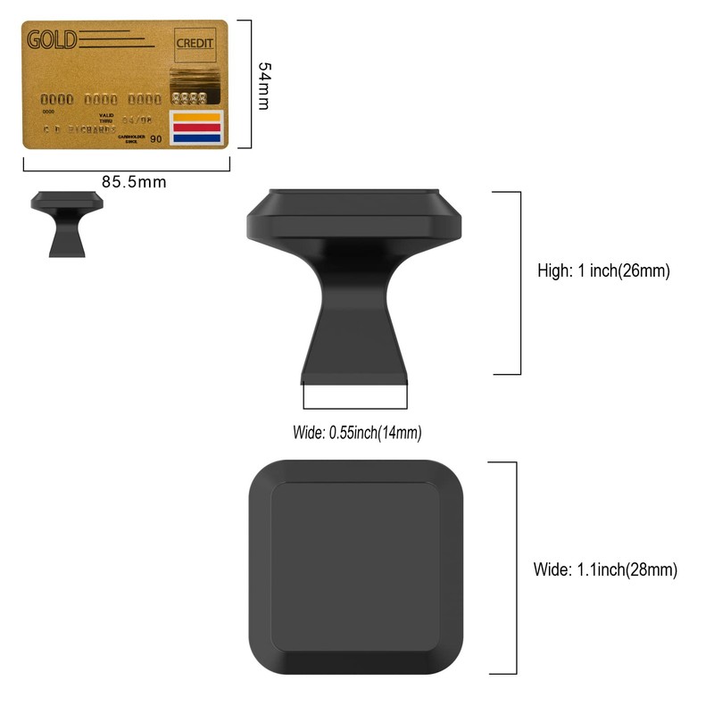 Amerdeco 10 Pack Oil Rubbed Bronze Kitchen Cabinet Knobs Cabinet