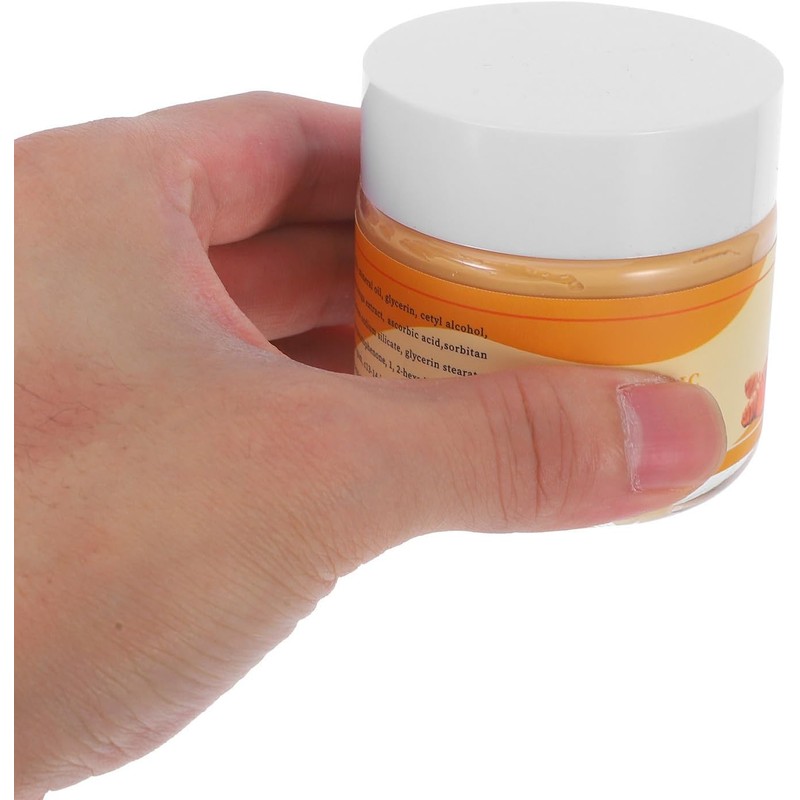 Hemobllo Mascarilla Facial Efecto Humectante Hidratante de Arcilla de Jengibre