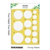 Traceease Geometric Drafting Jumbo Circle Template Drawing Stencil, Designing Template