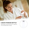 ULTECHNOVO 2Pcs Drücken Alkoholspender Leer Abschließbare Antistatische Push-Down-Pumpe Flaschen Platz