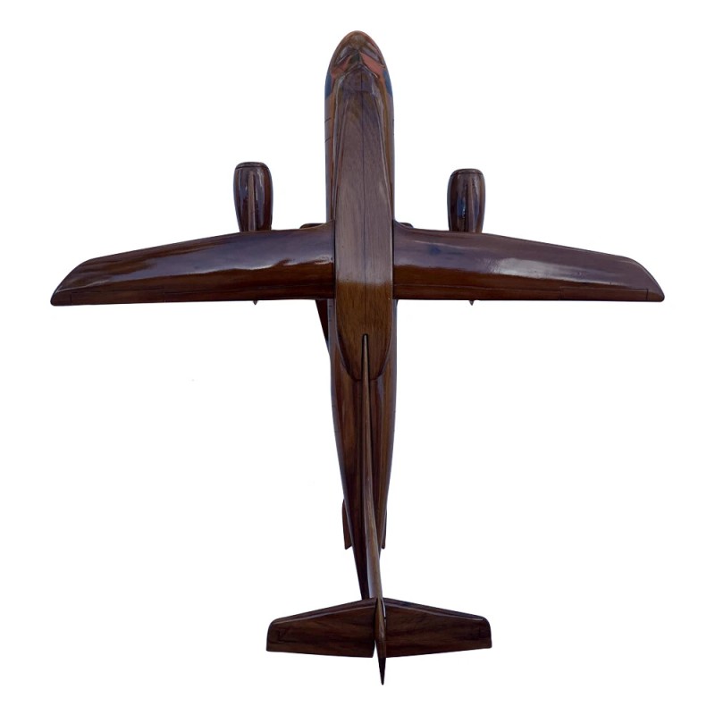 Dornier 328 Mahogany Wood Desktop Airplane Model