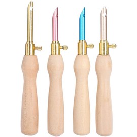 Bolígrafo de bordado de madera – juego de 4 unidades, cómodo y portátil – Yosoo Health Gear