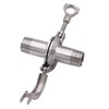 DERNORD 2 Pcs Sanitary Male Threaded Ferrule Pipe Fittings +