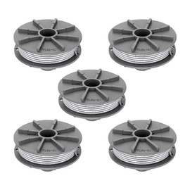 CDIYTOOL Replacement Line for Easycut 400 Grass Trimmer Art.8846 400/25 Art.9807, ComfortCut450 Art.8847 450/25 Art.9808 Plus 500/27 Art.9809, PowerCut Art.8848, SmallCut 300/23 (5 Spulen)