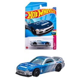 Hot Wheels HHF73 Mazda RX-7 Basic Car '95 [Ages 3 and Up] Blue, 1/64