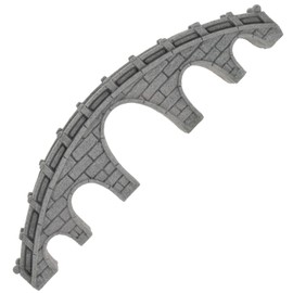 Sosoport Stone Bridge Ornament for Fish Tanks Aquarium Decor Landscape Rockery Decoration