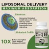 Liposomal Ubiquinol 800mg Salud Cardiaca 60 Cap Sabor Sin Sabor
