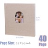 40 Page 7.5" x 9.5" Photo Album Self Adhesive Wedding