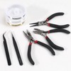 D-FLIFE 8pcs Jewelry Making Tools Kit for Jewelry Crafting and