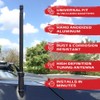 RECON Aluminum 8" Antenna Mast Style (Fits OEM Factory Threaded