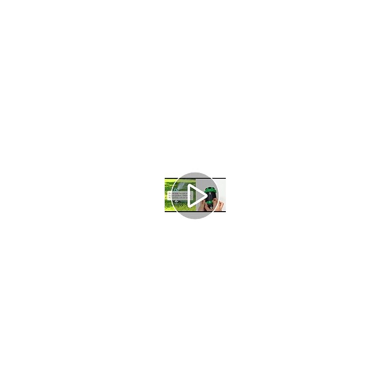 Restmo Multi-Adjustable Lawn Sprinkler with 6 Spray Modes