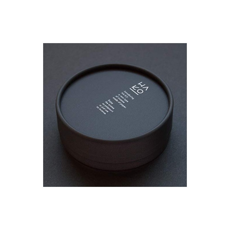 PAPER INCENSE HAKO Leaf Incense, HA Ko, Black, 6 Pieces,