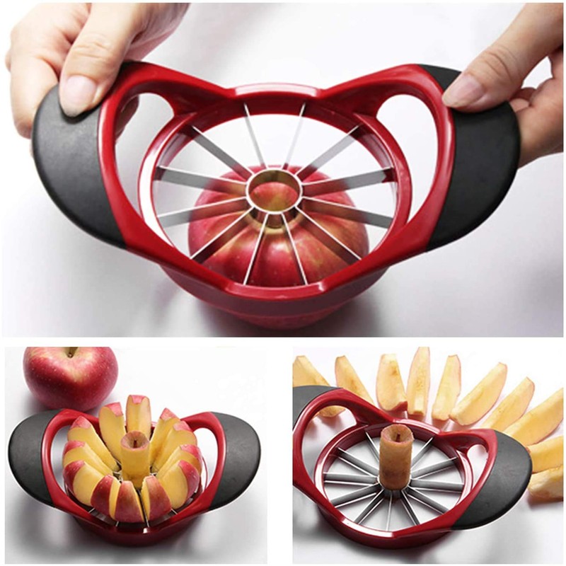 Liberty, stainless steel apple cut, apple slicer, fruit divider, core