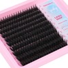 Spiky Lash Clusters Kit 14-20mm Long Eyelash Extension Kit 100D