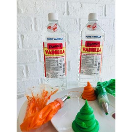 Danncy Pure Vanilla Extract From Mexico 33oz Each 2 Plastic Bottle Lot Sealed