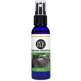 Loción Crecimiento de barba y bigote versión Deluxe JYE. Locion natural auxiliar en el crecimiento de barba. Presentación 60ml