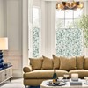 Flortlias Botanical Green Privacy Window Film, Eucalyptus Leaves Window Clings