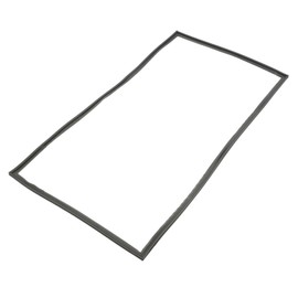 Whole Parts Refrigerator Freezer Door Gasket (Magnetic Strip Inside, Black) Part# 5304507206 - Replacement & Compatible with Some Electrolux, Kenmore and Frigidaire Refrigerators