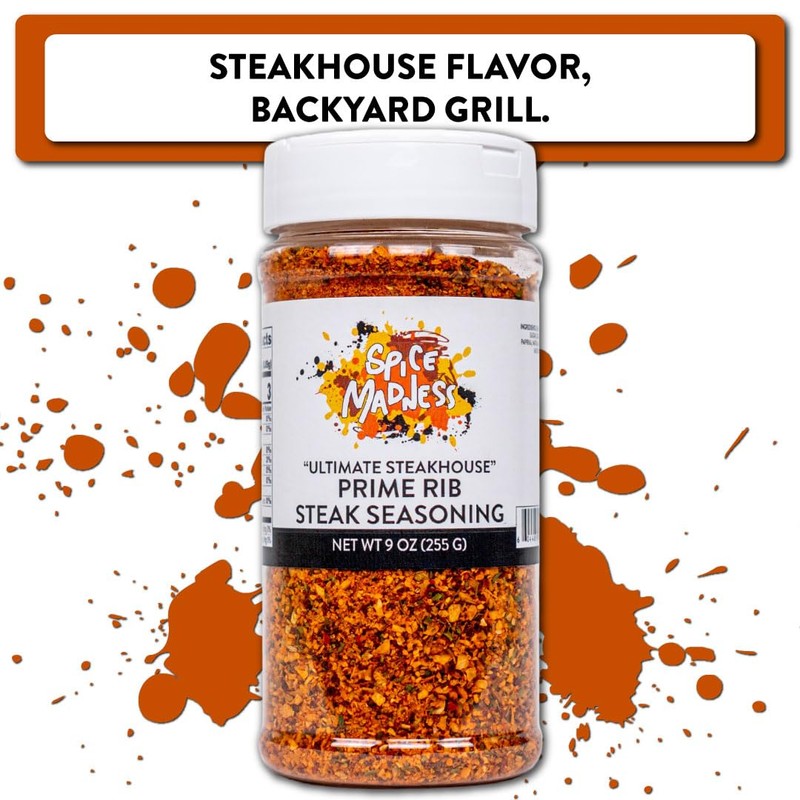 Spice Madness - Ultimate Steakhouse Prime Rib Seasoning - 9
