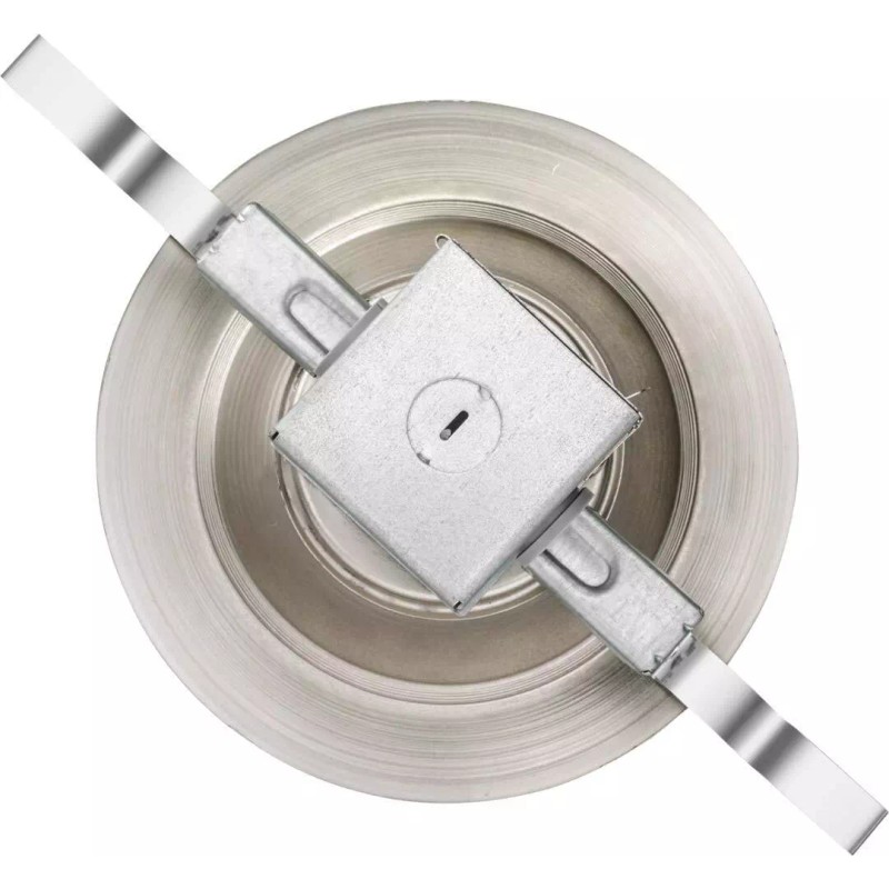 Lithonia Lighting OneUp 6 in. Round Brushed Nickel 3000K LED