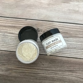 Coconut Milk Clay Mask for Face with Kaolin Clay Colloidal Oatmeal, Spa Facial for Sensitive Skin