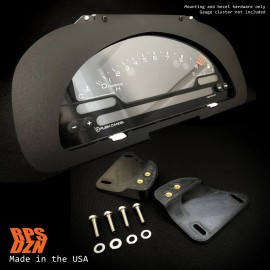 RPSDZN S2000 Cluster Conversion Satin Acrylic MOUNTING KIT for 92-95 Civic EG