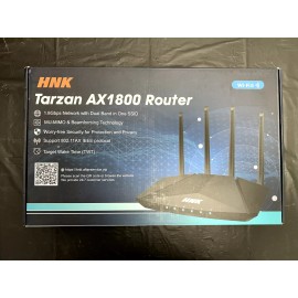HNK Tarzan AX1800 MU-MIMO Dual-Band Smart WiFi 6 Router (RAX1801)