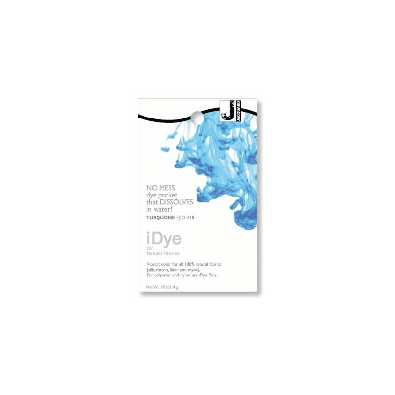 Jacquard iDye Fabric Dye, 14 g, Turquoise