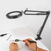 72 LED Magnifying Glass Light with Clamp Eye Protection 5X