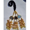 Parandi Traditional Hair Accessory Braid Tassles/Hair Extension/Choti Mirror Design Punjabi