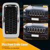 WODHMIEY Front Grille Insert Honeycombs Mesh Cover for Cherokee 2014-2018,
