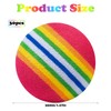 Bofanze 30 Pieces EVA Foam Cat Balls 3.5 cm Rainbow