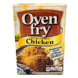 Kraft Oven Fry Crispy Chicken Seasoned Coating 4.2 oz
