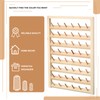 4 Pieces 48 Spool Wooden Thread Holder Wall Mounted Thread