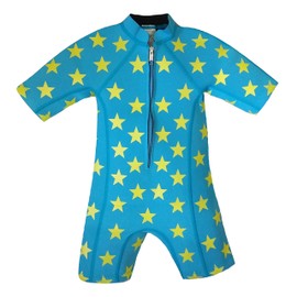 Baby and Toddler Boy Neoprene Swim Suit Wetsuit Blue 12-24m