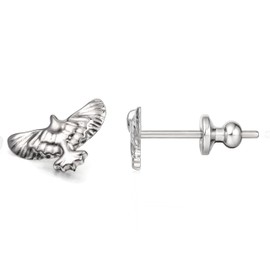 Limerencia F136 Pure Titanium Hypoallergenic Implant Grade Studs, G23 Small Dainty Cubic Zirconia Earrings for Women's Sensitive Ears