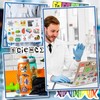 LIAOWL 100 PCS Science Stickers,Science Classroom Decor Stickers for Water
