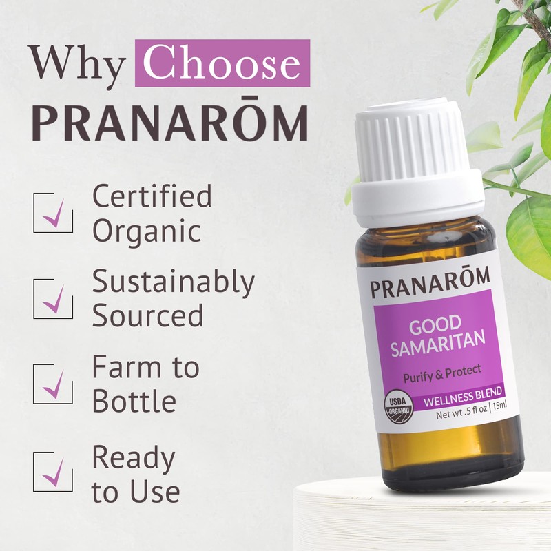 Pranarom - Good Samaritan Essential Oil Blend (15ml) -100% Pure