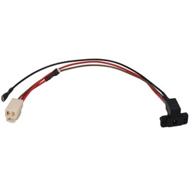 3 Pin-Charging Port Kids Ride On Car Accessory Power Charging Interface Cable Harness (1 Pack)