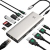 Minthouz Laptop Docking Station 3 Monitors Quad Display USB C