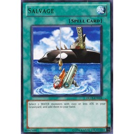 YU-GI-OH! - Salvage - Green (DL12-EN014) - Duelist League 2011 Prize Cards - Promo Edition - Rare