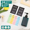 Segbeauty Square Pump Dispenser, 200ml 4pcs Translucent Lotion Bottles, Travel