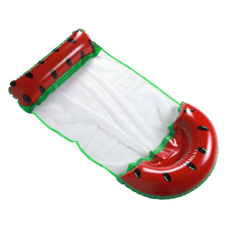 Folding Water Inflatable Floating Hammock Thickened Watermelon Foldable Pool Swimming
