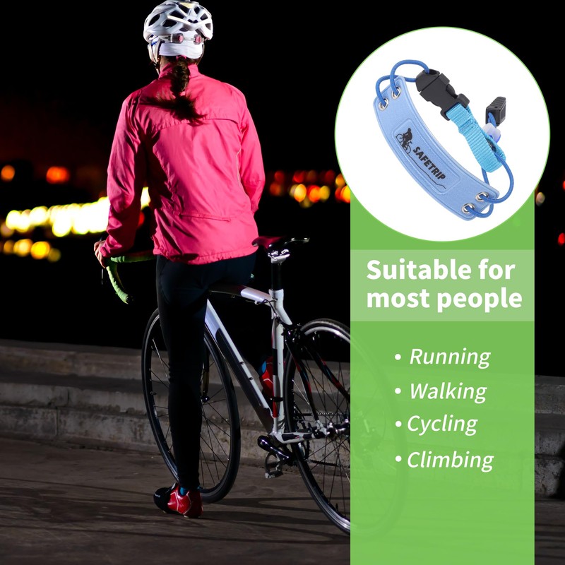 BULLSPANN Bicycle Reflective Band Elastic Reflective Tape Reflective Strips for