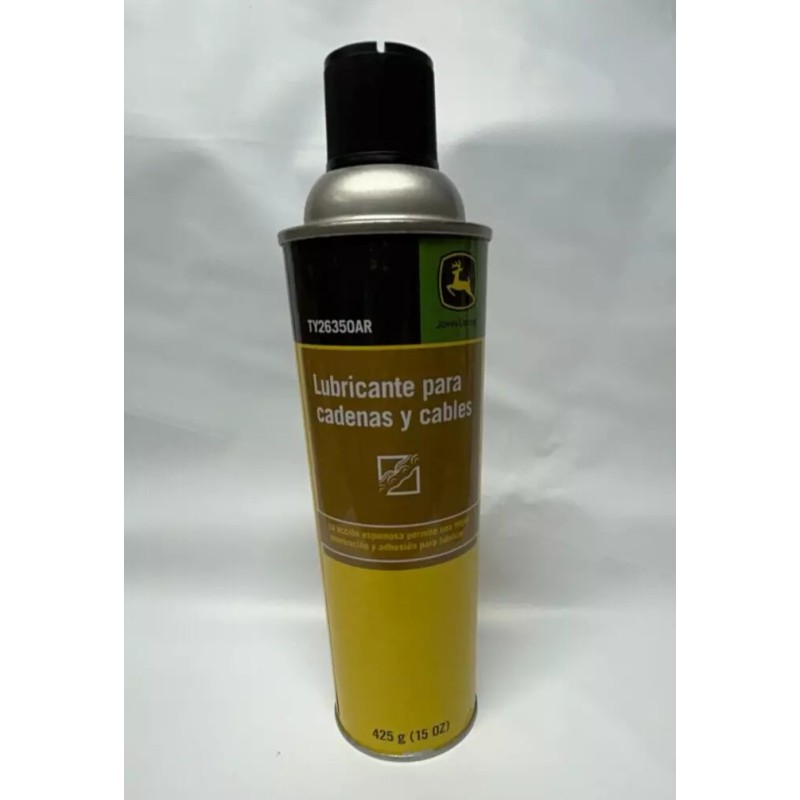 John Deere 2 cans- John Deere Chain and Cable Lubricant