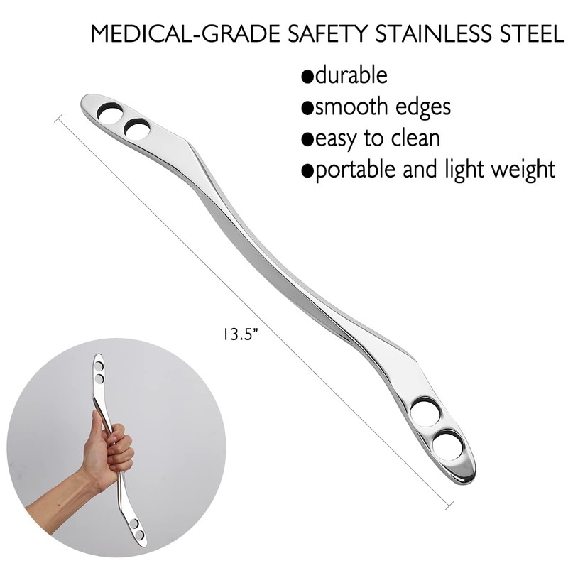 Allshow Gua Sha Scraping Massage Tool, IASTM Tools, Long Bar