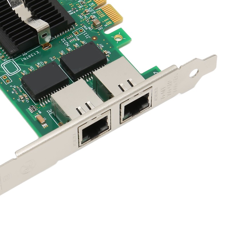 PCI Express PCIe Gigabit 2 RJ45 Port Network Card NIC
