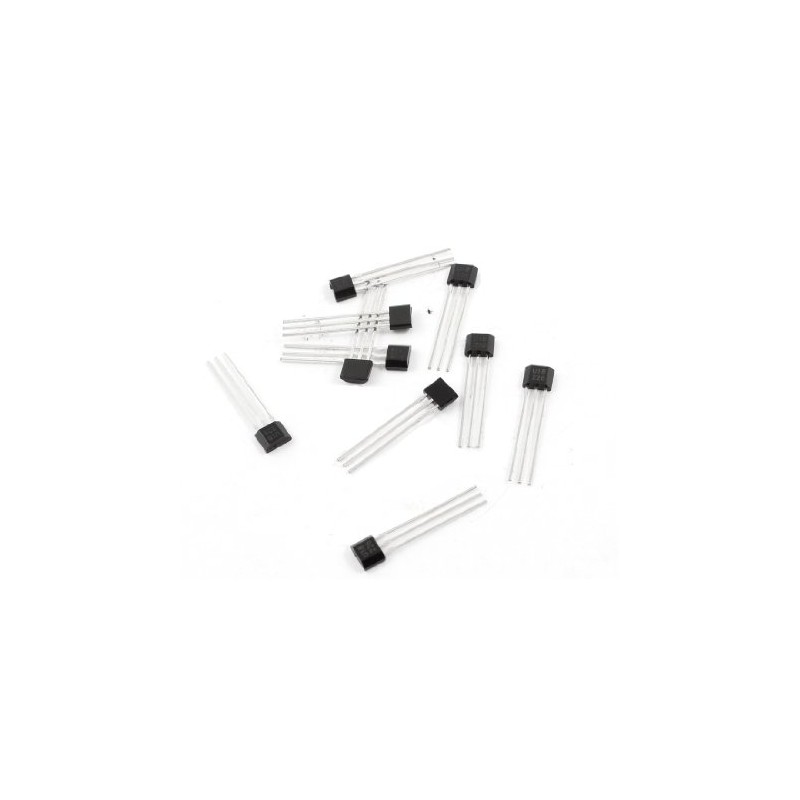 uxcell® 10pcs 3 Pins Unipolar Hall Effect Sensor Magnetic Detector
